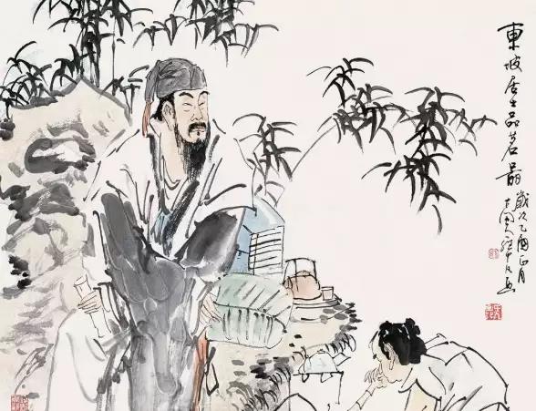 苏轼品竹悟韵，今日3D双胆的独特风采